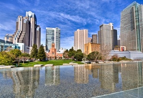 city, beautiful, water, buildings