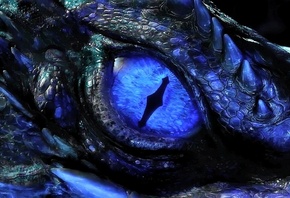 Dragon Eye, 3d, art