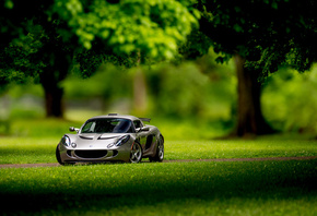 Lotus, Exige, front, silvery