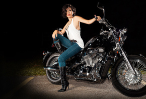 Harley Davidson, Biker Babe, , 