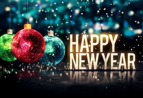   , , , , Happy New Year, Ornament