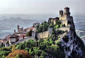 city, landscape, country, San Marino