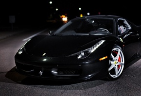 Ferrari, 458, Italia, Black, , , 