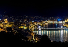 , , , Budapest, Hungary, night