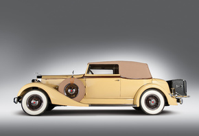 1934, Packard, Eight, Model 1101, Convertible, Victoria