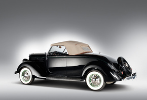 1936, Ford, V8, Deluxe, Roadster, 