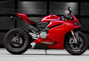 Ducati, Panigale, 1299S, red, 