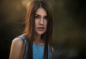 women, face, portrait, depth of field