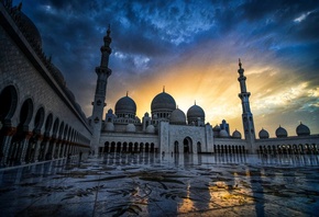 UAE,   , -, Sheikh Zayed Grand Mosque, , Abu Dhab ...