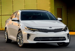 Kia, Optima, white