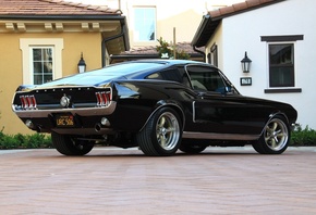 1967, Ford, Mustang, GT, Fastback, 