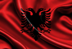 , , 3d, Albania, flag