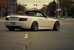 honda, white, s2000