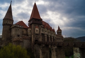 Corvin, castle, Romania, 