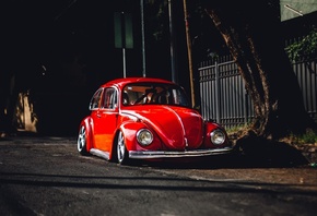 red, Volkswagen, 