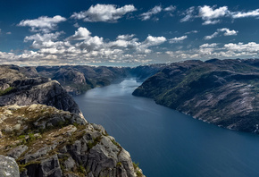 , Norway, Lysefjord, -, Preikestolen, , ,  ...