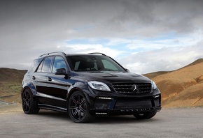 Mercedes-Benz, ML 63, black