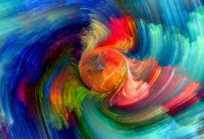 3 , , abstract, colors, splash, painting, rainbow, colorf ...