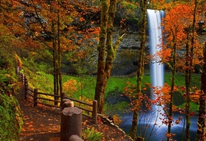 river, , , leaves, fall, , path, colors, trees, , walk, ...