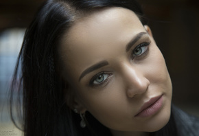 women, Angelina Petrova, face, portrait