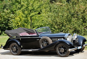 mercedes benc, 540K, cabriolet, 1937