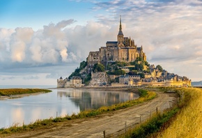 --, , , Mont Saint Michel, France