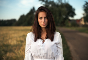 Marlen Valderrama Alvarez, women, Martin Kuhn, portrait, women outdoors