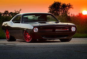 Plymouth, Barracuda, tuning, supercars, muscle cars