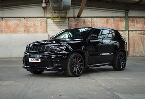 GME, tuning, Jeep, Grand Cherokee, SRT, black