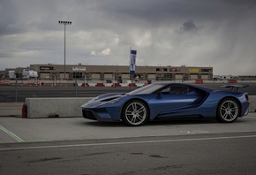 Ford, GT, blue