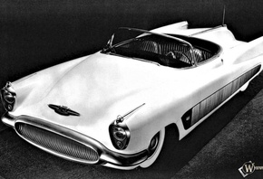 buick, XP300, 1951, retro