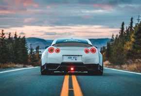 Nissan, GT-R, road, tuning, supercars, R35