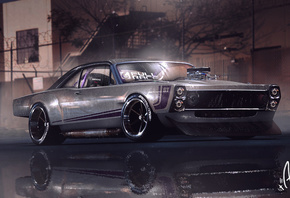 Muscle Car, Graphical Art