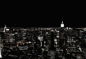 New York, Manhattan, panorama