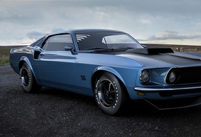 ford, mustang, boss, 429, 1970