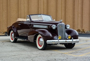 cadillac, series 60, convertible, coupe, 1937