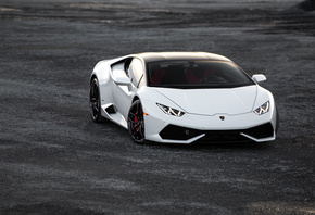 White, Lamborghini, Huracan
