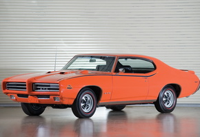 pontiac, GTO, 1969, retro