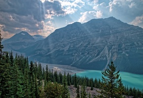 Peyto, Lake, Banff, National Park, Alberta, Canada, , , ,  ...