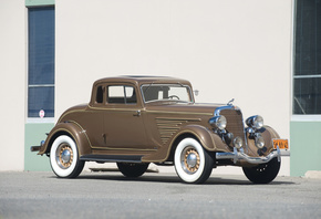 Dodge, Retro, 1934, Deluxe, Rumble, Seat, Coupe