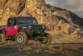 jeep, Gladiator, King of the Hammers, Race Car