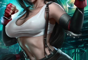 Tifa Lockhart, Final Fantasy, video games, anime girls