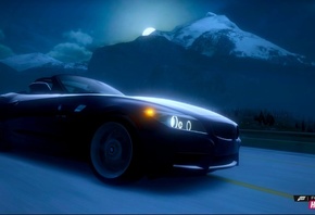 Cars Wallpapers, Forza Horizon, BMW, Night