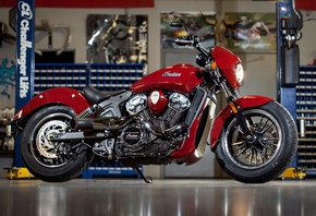 Indian, Scout, DBC, 2016, classic, bikes, red, 