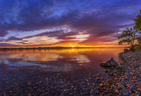 Columbia River Sunset, , , , , , 