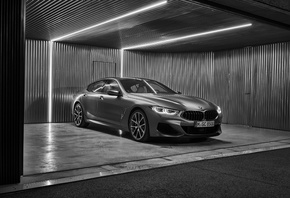 BMW, 8, Gran Coupe, 2019, G16, 8-Series, gray