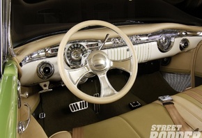 american, classic, car, oldsmobile, 1955, 
