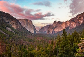 Yosemite, National Park, fall, rocks, stream