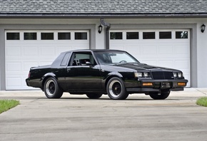 1986, Buick, Grand, National, Muscle, Classic