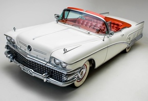 buick, limited, luxury, convertible, 1958